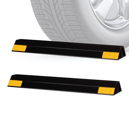 Stalwart Molded Hardened Plastic, 18 in Length, 3.7 in Width, Black 75-CAR2019